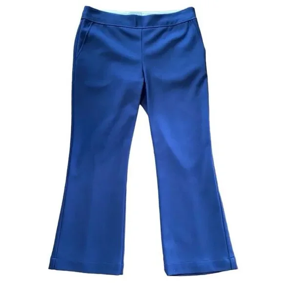 Jason Wu Grey Navy Cropped Ankle Dress Pants 6 NWT - Picture 2 of 8